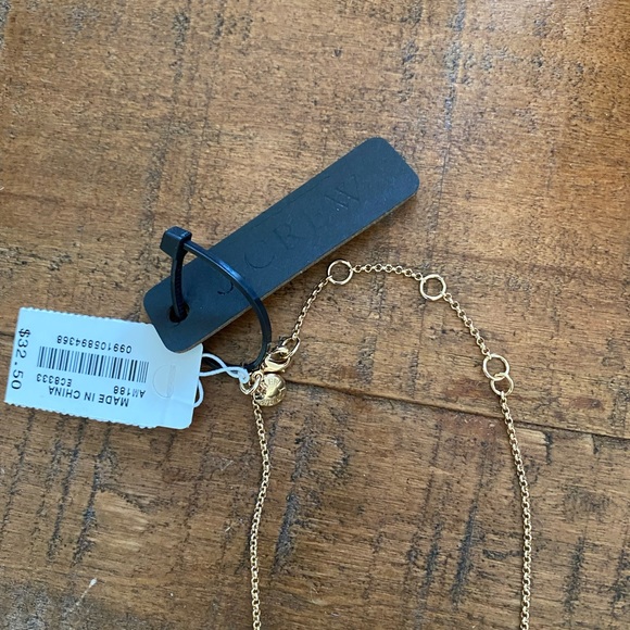 J. Crew Glittering Bar Layering Necklace. - Picture 10 of 10